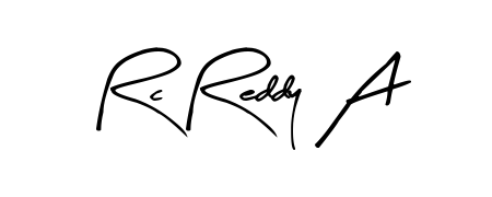 You can use this online signature creator to create a handwritten signature for the name Rc Reddy A. This is the best online autograph maker. Rc Reddy A signature style 8 images and pictures png
