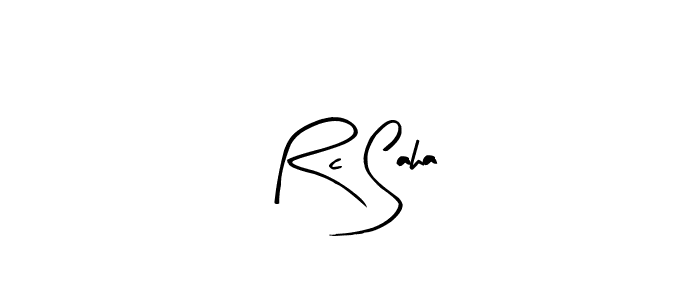 Rc Saha stylish signature style. Best Handwritten Sign (Arty Signature) for my name. Handwritten Signature Collection Ideas for my name Rc Saha. Rc Saha signature style 8 images and pictures png