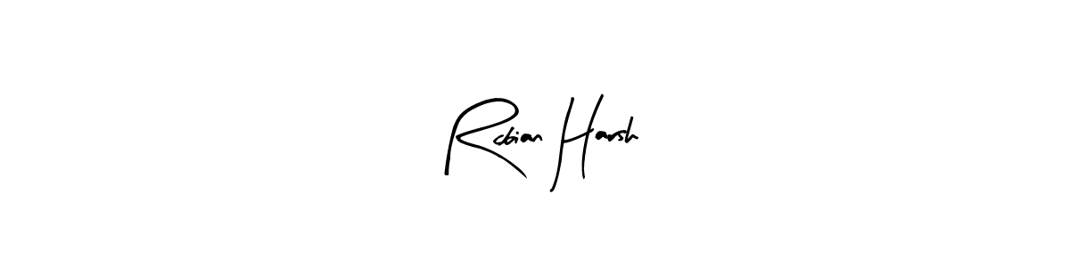 Also You can easily find your signature by using the search form. We will create Rcbian Harsh name handwritten signature images for you free of cost using Arty Signature sign style. Rcbian Harsh signature style 8 images and pictures png