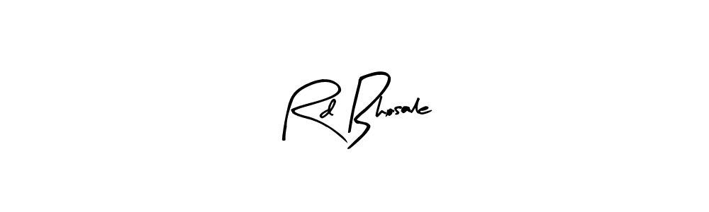 The best way (Arty Signature) to make a short signature is to pick only two or three words in your name. The name Rd Bhosale include a total of six letters. For converting this name. Rd Bhosale signature style 8 images and pictures png