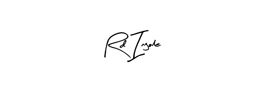 This is the best signature style for the Rd Ingole name. Also you like these signature font (Arty Signature). Mix name signature. Rd Ingole signature style 8 images and pictures png