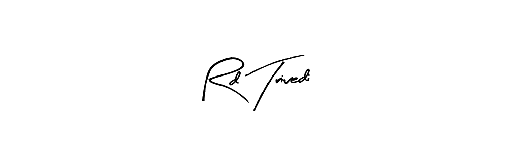 You should practise on your own different ways (Arty Signature) to write your name (Rd Trivedi) in signature. don't let someone else do it for you. Rd Trivedi signature style 8 images and pictures png