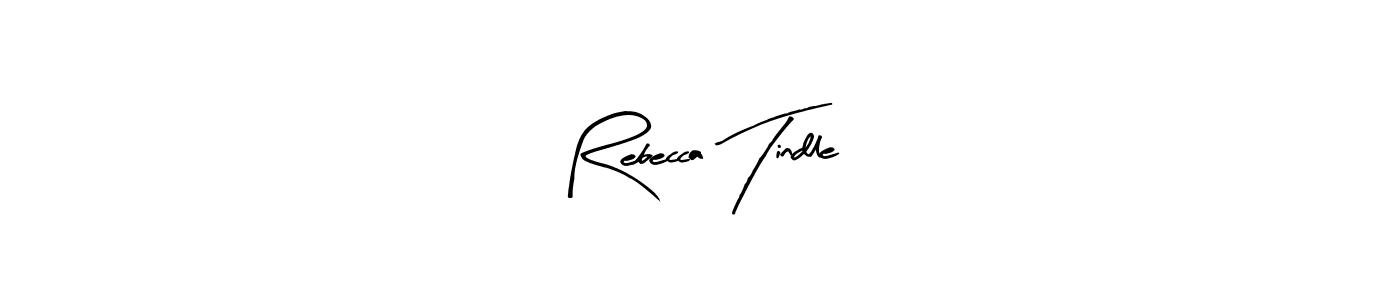 Design your own signature with our free online signature maker. With this signature software, you can create a handwritten (Arty Signature) signature for name Rebecca Tindle. Rebecca Tindle signature style 8 images and pictures png