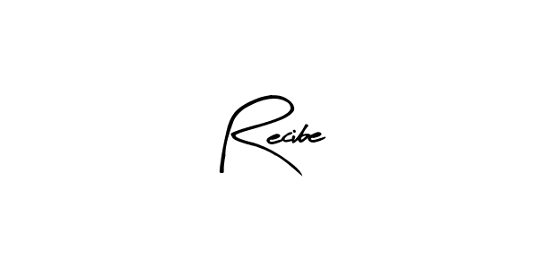 Create a beautiful signature design for name Recibe. With this signature (Arty Signature) fonts, you can make a handwritten signature for free. Recibe signature style 8 images and pictures png