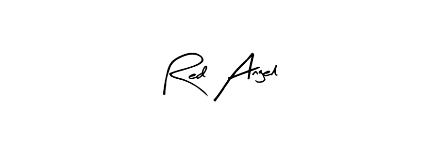 Also You can easily find your signature by using the search form. We will create Red Angel name handwritten signature images for you free of cost using Arty Signature sign style. Red Angel signature style 8 images and pictures png