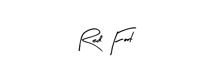 Arty Signature is a professional signature style that is perfect for those who want to add a touch of class to their signature. It is also a great choice for those who want to make their signature more unique. Get Red Fort name to fancy signature for free. Red Fort signature style 8 images and pictures png