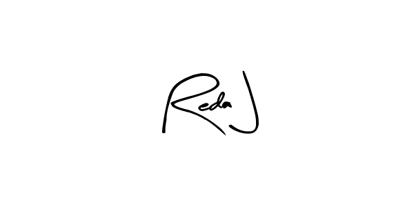 You should practise on your own different ways (Arty Signature) to write your name (Reda J) in signature. don't let someone else do it for you. Reda J signature style 8 images and pictures png