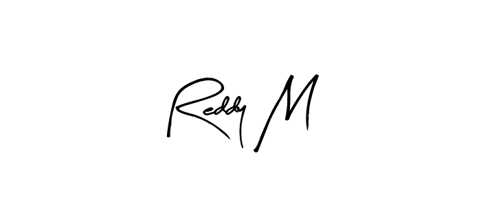 Make a beautiful signature design for name Reddy M. With this signature (Arty Signature) style, you can create a handwritten signature for free. Reddy M signature style 8 images and pictures png