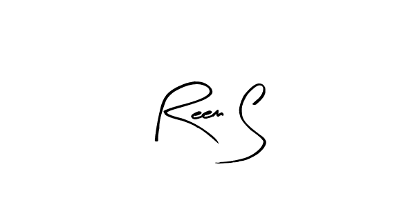 Create a beautiful signature design for name Reem S. With this signature (Arty Signature) fonts, you can make a handwritten signature for free. Reem S signature style 8 images and pictures png