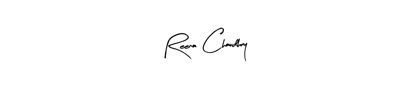Reena Chaudhry stylish signature style. Best Handwritten Sign (Arty Signature) for my name. Handwritten Signature Collection Ideas for my name Reena Chaudhry. Reena Chaudhry signature style 8 images and pictures png