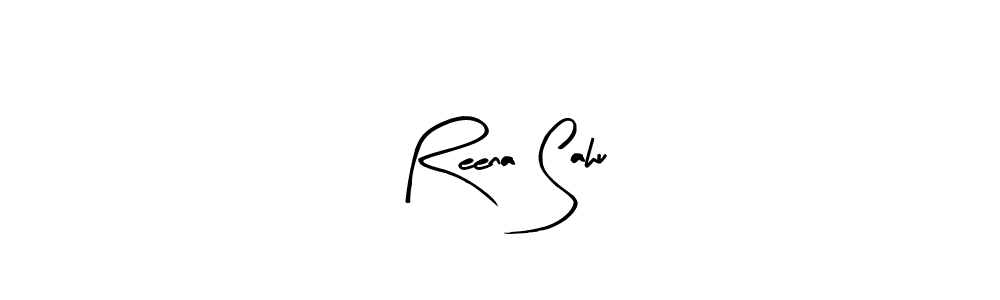 Use a signature maker to create a handwritten signature online. With this signature software, you can design (Arty Signature) your own signature for name Reena Sahu. Reena Sahu signature style 8 images and pictures png