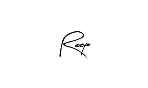Design your own signature with our free online signature maker. With this signature software, you can create a handwritten (Arty Signature) signature for name Reepu. Reepu signature style 8 images and pictures png