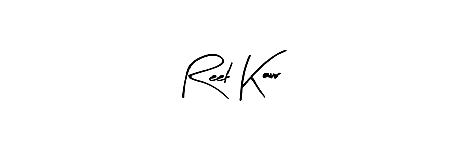 Create a beautiful signature design for name Reet Kaur. With this signature (Arty Signature) fonts, you can make a handwritten signature for free. Reet Kaur signature style 8 images and pictures png