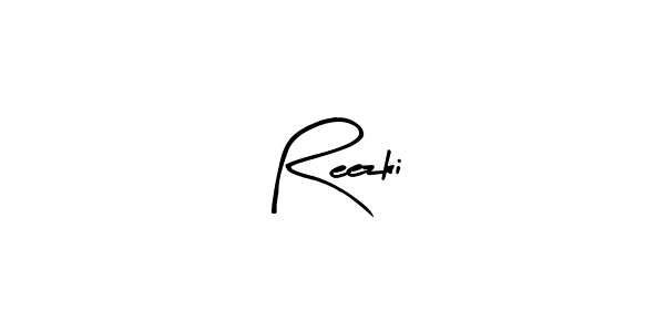 Create a beautiful signature design for name Reezki. With this signature (Arty Signature) fonts, you can make a handwritten signature for free. Reezki signature style 8 images and pictures png