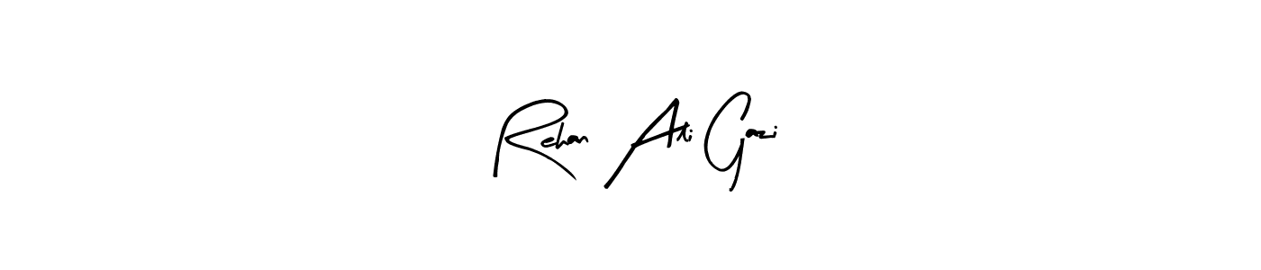 You can use this online signature creator to create a handwritten signature for the name Rehan Ali Gazi. This is the best online autograph maker. Rehan Ali Gazi signature style 8 images and pictures png
