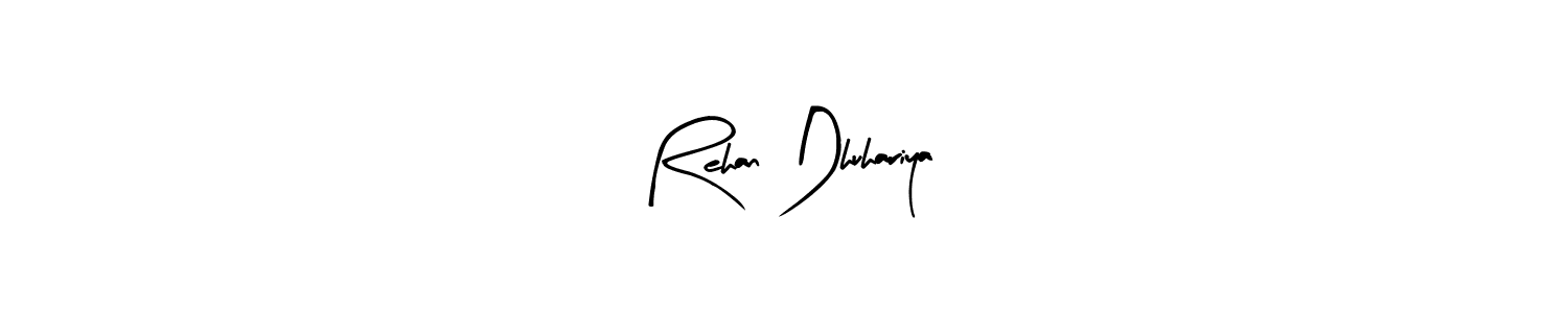Here are the top 10 professional signature styles for the name Rehan Dhuhariya. These are the best autograph styles you can use for your name. Rehan Dhuhariya signature style 8 images and pictures png