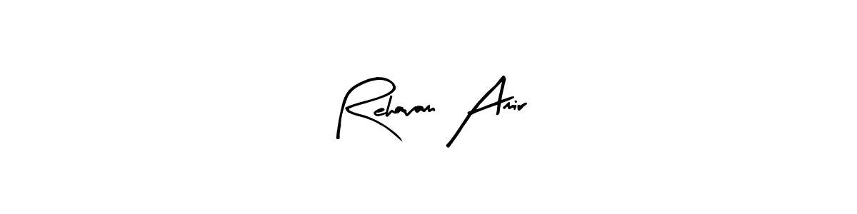 Make a short Rehavam Amir signature style. Manage your documents anywhere anytime using Arty Signature. Create and add eSignatures, submit forms, share and send files easily. Rehavam Amir signature style 8 images and pictures png