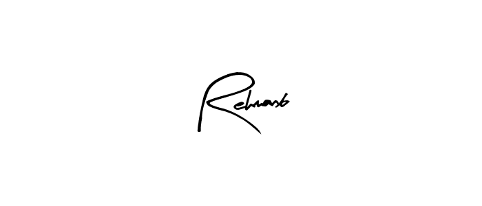 Similarly Arty Signature is the best handwritten signature design. Signature creator online .You can use it as an online autograph creator for name Rehmanb. Rehmanb signature style 8 images and pictures png