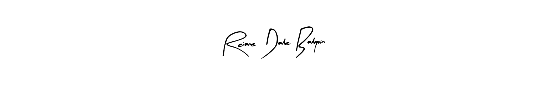 Also You can easily find your signature by using the search form. We will create Reiane Dale Balquin name handwritten signature images for you free of cost using Arty Signature sign style. Reiane Dale Balquin signature style 8 images and pictures png