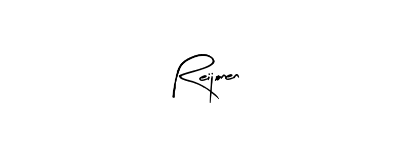 Create a beautiful signature design for name Reijonen. With this signature (Arty Signature) fonts, you can make a handwritten signature for free. Reijonen signature style 8 images and pictures png