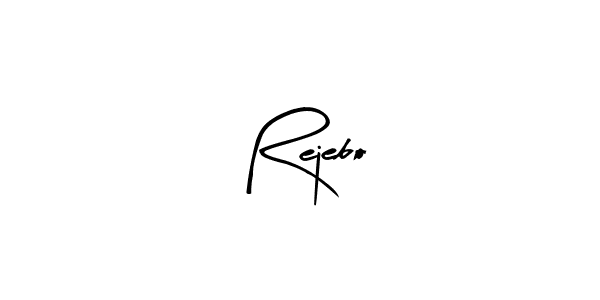 How to make Rejebo signature? Arty Signature is a professional autograph style. Create handwritten signature for Rejebo name. Rejebo signature style 8 images and pictures png