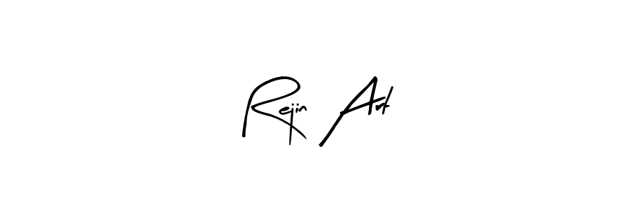 The best way (Arty Signature) to make a short signature is to pick only two or three words in your name. The name Rejin Art include a total of six letters. For converting this name. Rejin Art signature style 8 images and pictures png