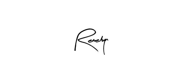 It looks lik you need a new signature style for name Remelyn. Design unique handwritten (Arty Signature) signature with our free signature maker in just a few clicks. Remelyn signature style 8 images and pictures png