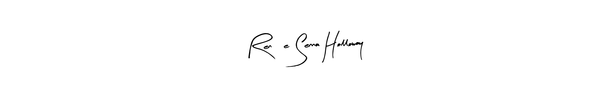 Arty Signature is a professional signature style that is perfect for those who want to add a touch of class to their signature. It is also a great choice for those who want to make their signature more unique. Get Renée Senna Holloway name to fancy signature for free. Renée Senna Holloway signature style 8 images and pictures png