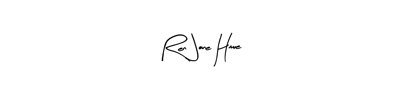 if you are searching for the best signature style for your name Ren Jane Hmue. so please give up your signature search. here we have designed multiple signature styles  using Arty Signature. Ren Jane Hmue signature style 8 images and pictures png