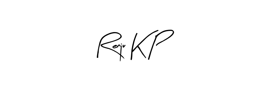 It looks lik you need a new signature style for name Renju K P. Design unique handwritten (Arty Signature) signature with our free signature maker in just a few clicks. Renju K P signature style 8 images and pictures png