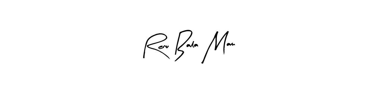Make a beautiful signature design for name Renu Bala Mam. Use this online signature maker to create a handwritten signature for free. Renu Bala Mam signature style 8 images and pictures png