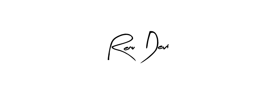 Create a beautiful signature design for name Renu Devi. With this signature (Arty Signature) fonts, you can make a handwritten signature for free. Renu Devi signature style 8 images and pictures png