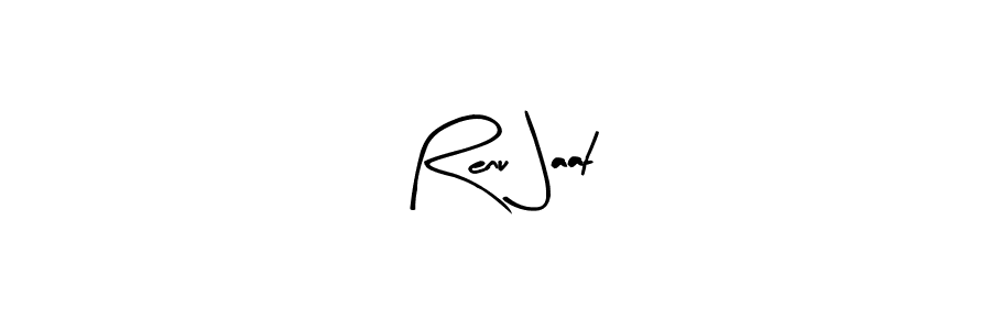 Create a beautiful signature design for name Renu Jaat. With this signature (Arty Signature) fonts, you can make a handwritten signature for free. Renu Jaat signature style 8 images and pictures png