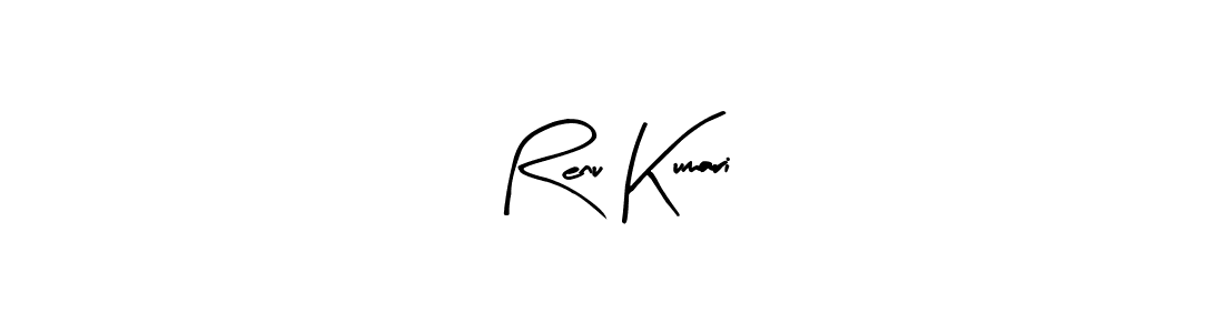 Make a beautiful signature design for name Renu Kumari. Use this online signature maker to create a handwritten signature for free. Renu Kumari signature style 8 images and pictures png
