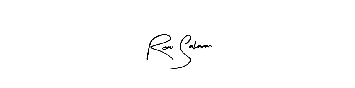 How to make Renu Saharan signature? Arty Signature is a professional autograph style. Create handwritten signature for Renu Saharan name. Renu Saharan signature style 8 images and pictures png