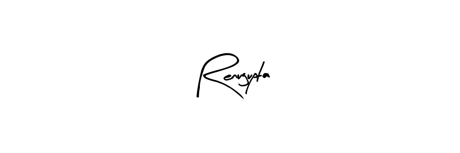 Renugupta stylish signature style. Best Handwritten Sign (Arty Signature) for my name. Handwritten Signature Collection Ideas for my name Renugupta. Renugupta signature style 8 images and pictures png