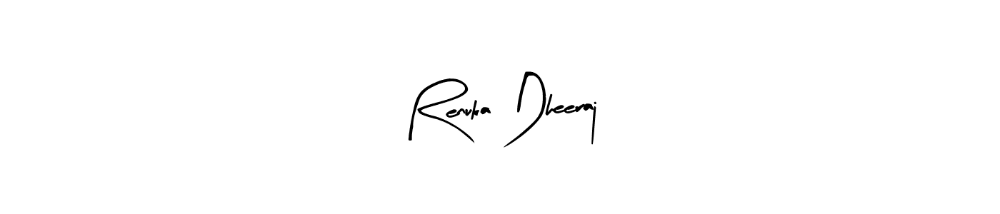 You should practise on your own different ways (Arty Signature) to write your name (Renuka Dheeraj) in signature. don't let someone else do it for you. Renuka Dheeraj signature style 8 images and pictures png