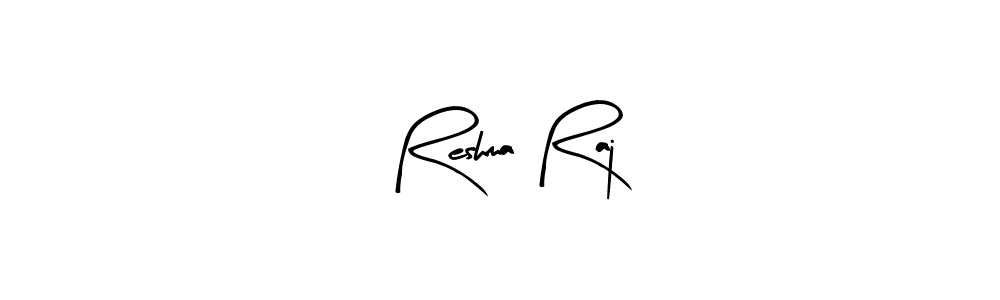 Create a beautiful signature design for name Reshma Raj. With this signature (Arty Signature) fonts, you can make a handwritten signature for free. Reshma Raj signature style 8 images and pictures png
