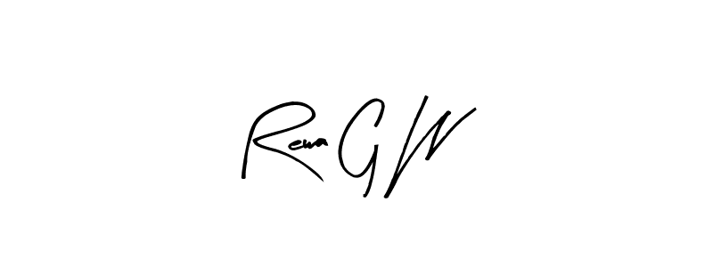 How to Draw Rewa G W signature style? Arty Signature is a latest design signature styles for name Rewa G W. Rewa G W signature style 8 images and pictures png