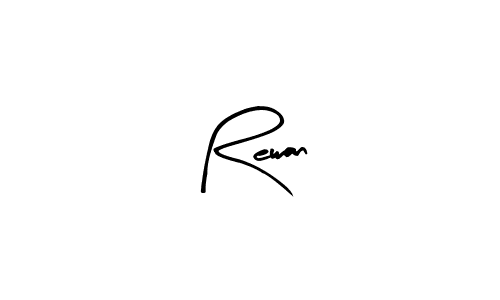 if you are searching for the best signature style for your name Rewan. so please give up your signature search. here we have designed multiple signature styles  using Arty Signature. Rewan signature style 8 images and pictures png