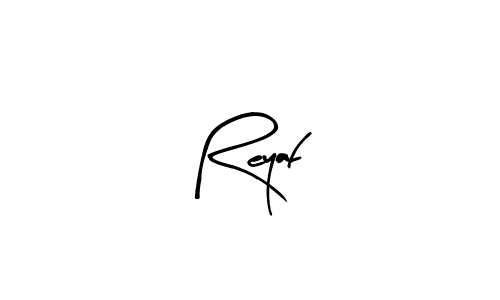 Similarly Arty Signature is the best handwritten signature design. Signature creator online .You can use it as an online autograph creator for name Reyaf. Reyaf signature style 8 images and pictures png