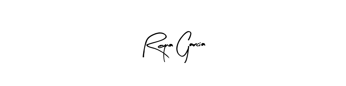 Design your own signature with our free online signature maker. With this signature software, you can create a handwritten (Arty Signature) signature for name Reyna Garcia. Reyna Garcia signature style 8 images and pictures png
