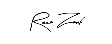 Get inspired by this graceful Arty Signature signature style for name Reza Zarif. Smooth loops and balanced proportions for everyday use. Reza Zarif signature style 8 images and pictures png