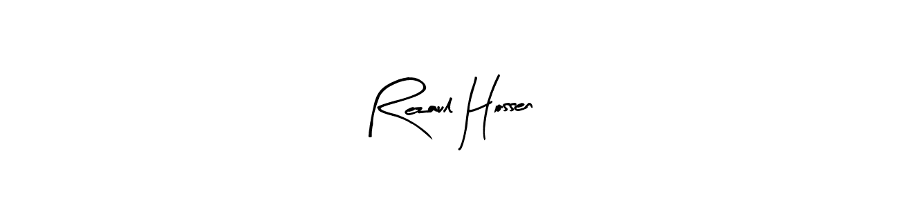 Make a short Rezaul Hossen signature style. Manage your documents anywhere anytime using Arty Signature. Create and add eSignatures, submit forms, share and send files easily. Rezaul Hossen signature style 8 images and pictures png