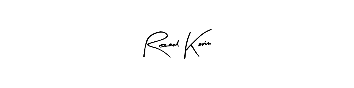 Make a beautiful signature design for name Rezaul Korim. With this signature (Arty Signature) style, you can create a handwritten signature for free. Rezaul Korim signature style 8 images and pictures png