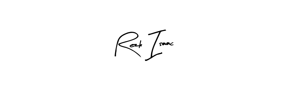 Rezk Isaac stylish signature style. Best Handwritten Sign (Arty Signature) for my name. Handwritten Signature Collection Ideas for my name Rezk Isaac. Rezk Isaac signature style 8 images and pictures png
