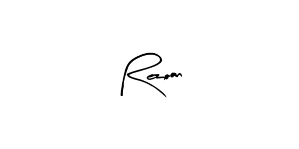 Design your own signature with our free online signature maker. With this signature software, you can create a handwritten (Arty Signature) signature for name Rezoan. Rezoan signature style 8 images and pictures png