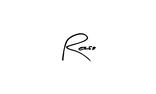 Use a signature maker to create a handwritten signature online. With this signature software, you can design (Arty Signature) your own signature for name Rezso. Rezso signature style 8 images and pictures png