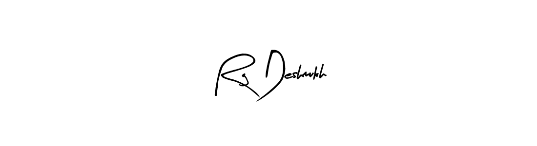 You can use this online signature creator to create a handwritten signature for the name Rg Deshmukh. This is the best online autograph maker. Rg Deshmukh signature style 8 images and pictures png