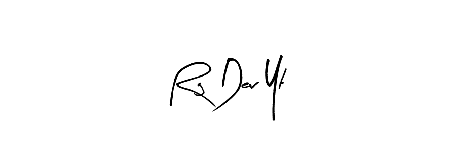 Design your own signature with our free online signature maker. With this signature software, you can create a handwritten (Arty Signature) signature for name Rg Dev Yt. Rg Dev Yt signature style 8 images and pictures png